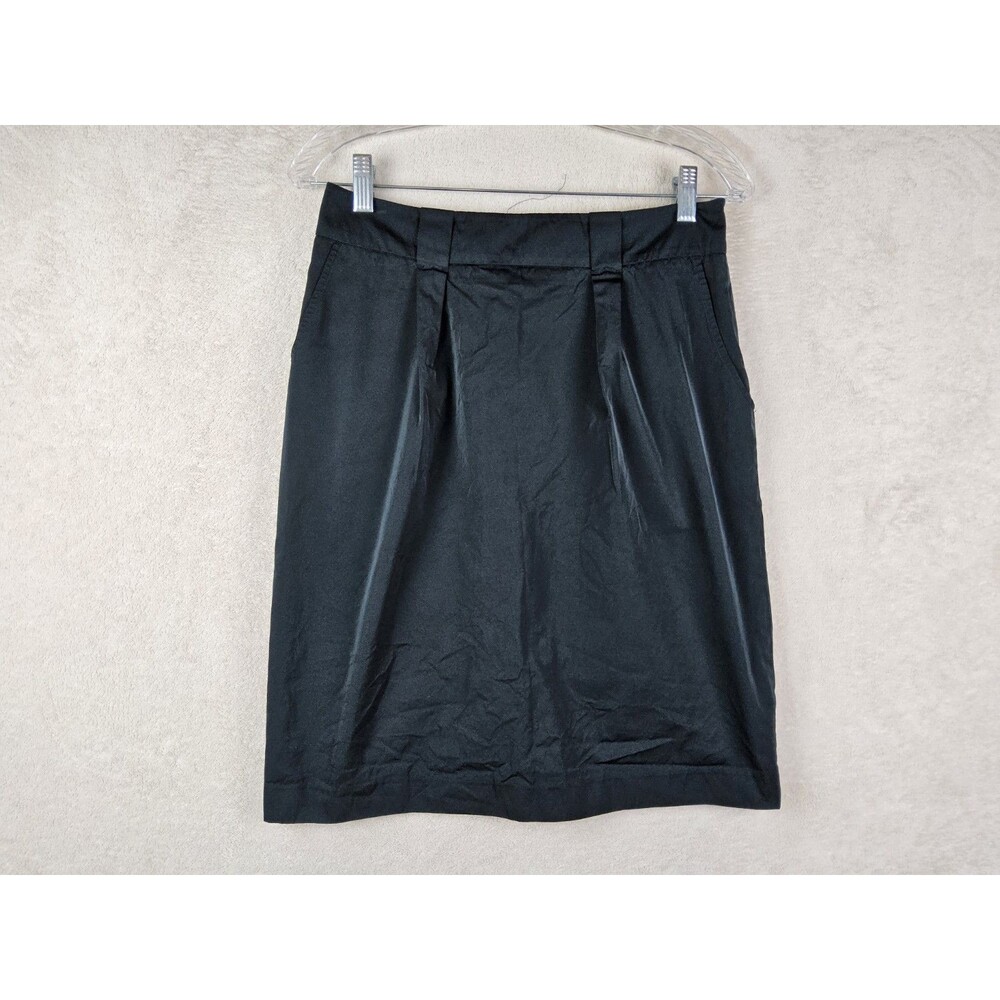 Jil Sander +J X Uniqlo Women's Lined Straight Pleated Skirt Size 4